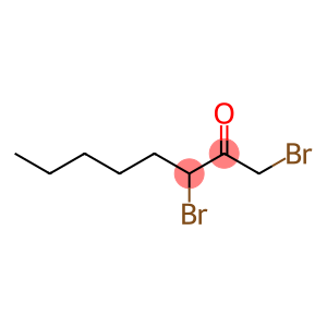 2-Octanone, 1,3-dibromo-