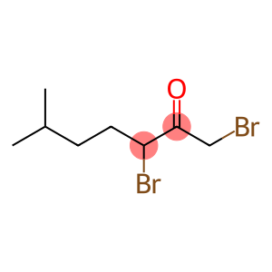 1,3-Dibromo-6-methyl-2-heptanone