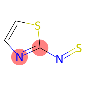 Thiazole,  2-(thionitroso)-  (9CI)