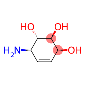 4-Cyclohexene-1,2,3-triol,6-amino-,(1alpha,2beta,3beta,6beta)-(9CI)