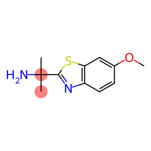 2-Benzothiazolemethanamine,6-methoxy-alpha,alpha-dimethyl-(9CI)