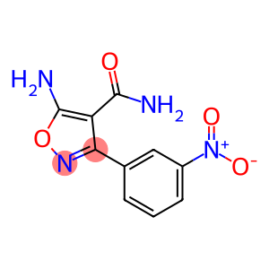 5-氨基-3-(3-硝基苯基)异恶唑-4-甲酰胺