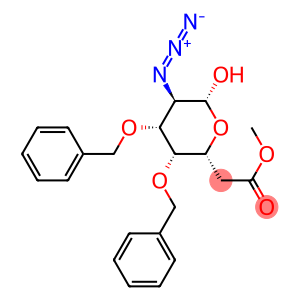 2-Azido-2-deoxy-3,4-bis-O-(phenylmethyl)-beta-D-glucopyranose 6-acetate