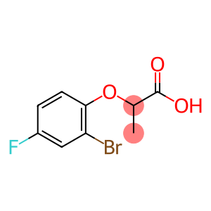 2-(2-bromo-4-fluorophenoxy)propanoic acid