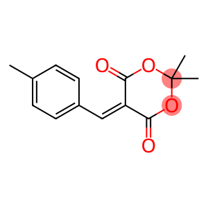 2,2-Dimethyl-5-[(4-methylphenyl)methylene]-1,3-dioxane-4,6-dione