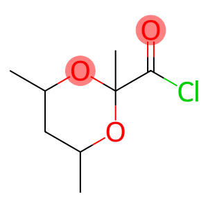 1,3-Dioxane-2-carbonylchloride,2,4,6-trimethyl-(9CI)