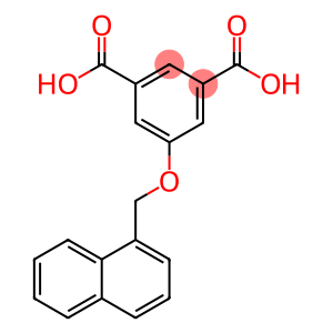 1,3-Benzenedicarboxylic acid, 5-(1-naphthalenylmethoxy)-