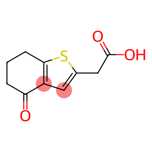 2-(4-Oxo-4,5,6,7-tetrahydrobenzo[b]thiophen-2-yl)acetic acid