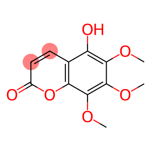 5-Hydroxy-6,7,8-trimethoxycoumarin