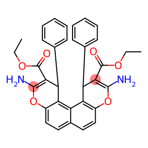 diethyl 3,10-diamino-1,12-diphenyl-1H,12H-chromeno[5,6-f]chromene-2,11-dicarboxylate