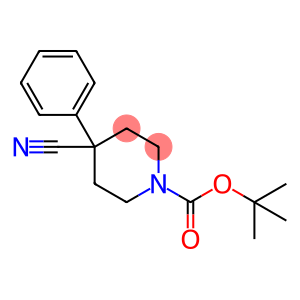 1-N-BOC-4-PHENYLPIPERIDINE-4-CARBONITRILE