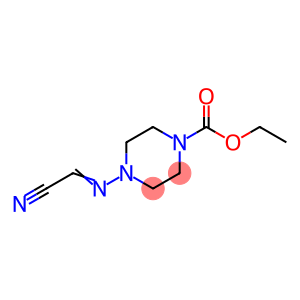 1-Piperazinecarboxylic acid, 4-[(cyanomethylene)amino]-, ethyl ester