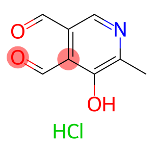 5-羟基-6-甲基-3,4-吡啶二甲醛盐酸盐