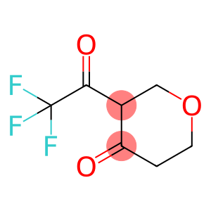 3-(2,2,2-trifluoroacetyl)oxan-4-one