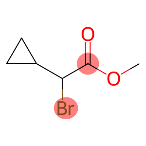 Cyclopropaneacetic acid, α-bromo-, methyl ester