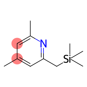 Pyridine, 2,4-dimethyl-6-[(trimethylsilyl)methyl]- (9CI)