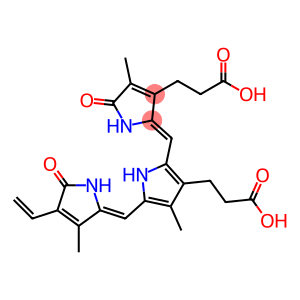 1,14,15,17-tetrahydro-3,7,13-trimethyl-1,14-dioxo-2-vinyl-16H- tripyrrin-8,12-dipropionic acid