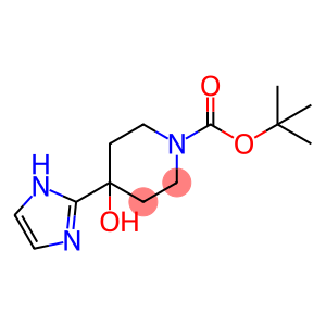 1-Piperidinecarboxylic acid, 4-hydroxy-4-(1H-imidazol-2-yl)-, 1,1-dimethylethyl ester