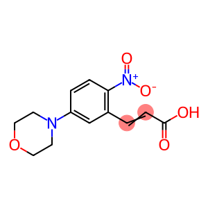 (E)-3-(5-Morpholin-4-yl-2-nitro-phenyl)-acrylic acid