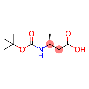 (S)-N-叔丁氧羰基-3-氨基丁酸