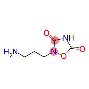 1,2,4-Oxadiazolidine-3,5-dione, 2-(3-aminopropyl)-