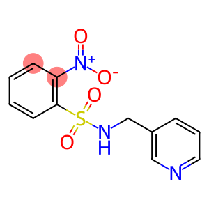 2-nitro-N-(pyridin-3-ylmethyl)benzenesulfonamide