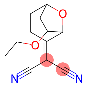 Propanedinitrile, (7-ethoxy-8-oxabicyclo[3.2.1]oct-2-ylidene)-, endo- (9CI)