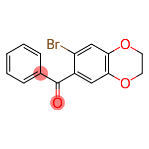 (7-BROMO-2,3-DIHYDRO-1,4-BENZODIOXIN-6-YL)(PHENYL)METHANONE