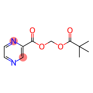 2-Pyrazinecarboxylic acid, (2,2-dimethyl-1-oxopropoxy)methyl ester