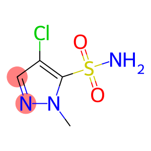 4-chloro-1-methyl-1H-pyrazole-5-sulfonamide