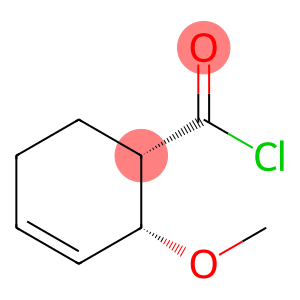 3-Cyclohexene-1-carbonyl chloride, 2-methoxy-, (1S-cis)- (9CI)