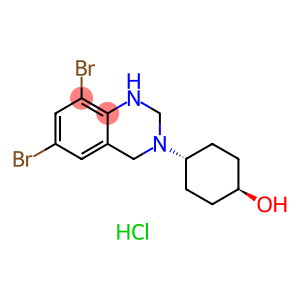 trans-4-(6,8-Dibromo-1,4-dihydroquinazolin-3(2H)-yl)cyclohexanol Hydrochloride
