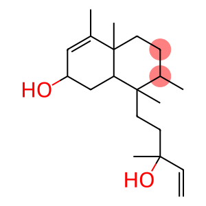 1-Naphthalenepropanol, α-ethenyl-1,2,3,4,4a,7,8,8a-octahydro-7-hydroxy-α,1,2,4a,5-pentamethyl- (9CI)