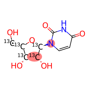 [1',2',3',4',5''-13C5]URIDINE