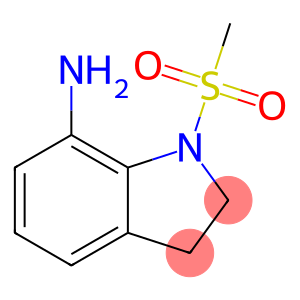 1H-Indol-7-amine, 2,3-dihydro-1-(methylsulfonyl)-