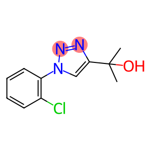 2-(1-(2-Chlorophenyl)-1H-1,2,3-triazol-4-yl)propan-2-ol