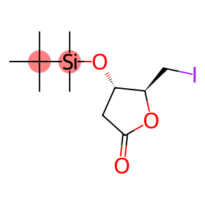 (4S,5S)-4-((Tert-Butyldimethylsilyl)oxy)-5-(iodomethyl)dihydrofuran-2(3H)-one