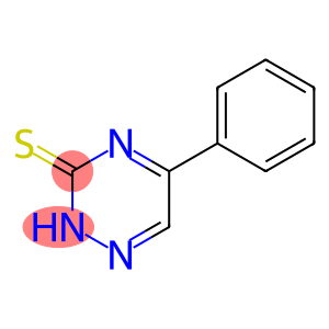 5-Phenyl-as-triazine-3-thiol