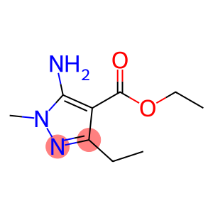 1H-Pyrazole-4-carboxylicacid,5-amino-3-ethyl-1-methyl-,ethylester(9CI)