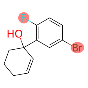 1-(5-Bromo-2-fluorophenyl)-2-cyclohexen-1-ol