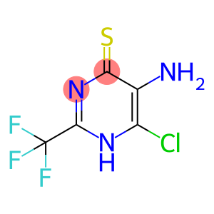 5-Amino-6-chloro-2-(trifluoromethyl)pyrimidine-4(3H)-thione