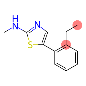 5-(2-Ethylphenyl)-N-methylthiazol-2-amine