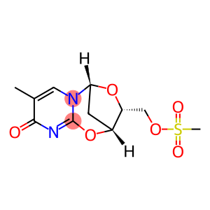 2,3'-ANHYDRO-1-(2'-DEOXY-5'-O-METHYLSULFONYL-BETA-D-THREO-PENTOFURANOSYL)-THYMINE