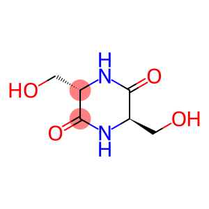 2,5-Piperazinedione,3,6-bis(hydroxymethyl)-,trans-(8CI,9CI)