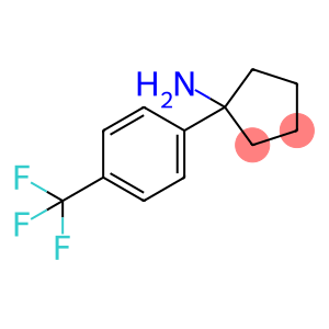 1-[4-(trifluoromethyl)phenyl]cyclopentan-1-amine