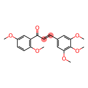 (2E)-1-(2,5-dimethoxyphenyl)-3-(3,4,5-trimethoxyphenyl)prop-2-en-1-one