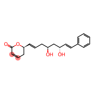 2H-Pyran-2-one, 6-[(1E,4S,6R,7E)-4,6-dihydroxy-8-phenyl-1,7-octadien-1-yl]-5,6-dihydro-, (6R)-