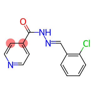 4-Pyridinecarboxylicacid, 2-[(2-chlorophenyl)methylene]hydrazide