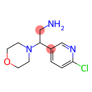 2-(6-chloropyridin-3-yl)-2-morpholinoethan-1-amine