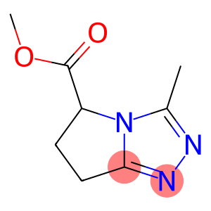 5H-Pyrrolo[2,1-c]-1,2,4-triazole-5-carboxylicacid,6,7-dihydro-3-methyl-,methylester(9CI)